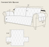 The Twillery Co.&reg; Ayalisse Box Cushion Sofa Slipcover $299 - 2