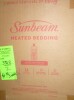 Sunbeam Electric Royal Luxe Microplush Heated Blanket, 12 Heat Settings, 12-Hour Auto Shut-Off, Fast Heating, Warm & Cozy, Machine Washable, Cabernet Color, Twin (84" x 62") New In Box $99 - 2