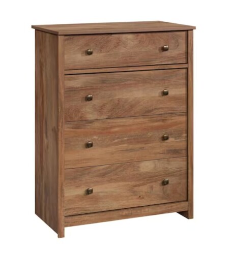 Sauder River Ranch 4-Drawer Sindoori Mango Chest of Drawers 42.126 in. x 31.732 in. x 17.874 in. $399