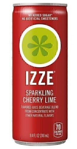 Izze, Cherry Lime Flavored, Sparkling Juice Beverage, 8.4 fl oz / Izze, Clementine Flavored, Sparkling Juice Beverage, 8.4 fl oz / Assorted