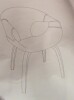 George Oliver Janaan 21.26'' W Swivel Faux Leather Upholstered Home Office Task Desk Chair with Bentwood Frame New Shelf Pull $299 - 2