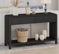 Latitude Run&reg; Guinna 2-Drawer Wood Console Table New in Box $399