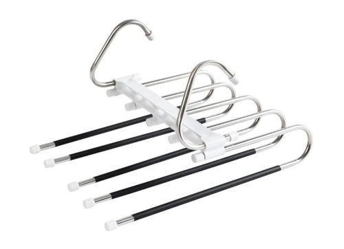 HOUSESAPP Pants Hanger Space Saving Stainless Clothes Pants Rack Clothes Closet Storage Organizer for Pants Jeans Similar to Picture New In Box $59