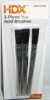 HDX 1/2 in. x 5 in. Horse Hair Bristle Acid Flux Brush (3-Pack) New - 2