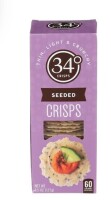 34 Degrees Seeded Crisps - 4.5 oz