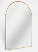 Latitude Run&reg; 20x30 Inch Metal Framed Arched Bathrrom Mirror for Wall New In Box $199