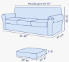 Winston Porter 1-Piece Jacquard Stretch Couch Covers, Polyester Spandex Sofa Slipcovers, Universal Fit Living Room Machine Washable Furniture Protector for Dogs Pets, Non-Slip Sofa Covers for 2 Cushion Couch (Loveseat, Sand) / The Twillery Co. 4 Piece Str - 4