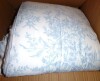 Laura Ashley 3-Piece Queen Size Bedford Reversible Cotton Blue Comforter Set $299 - 2