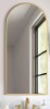 Mercer41 Margulies Metal Arch Mirror, 47" H x 22" W, New In Box $299