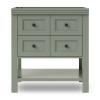 ECLIFE 30" Single Bathroom Vanity Cabinet, 2 Smooth Drawers $599