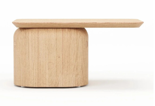 Harmonia Amadora 25" Rectangular Side Table New In Box $899