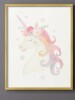 Ebern Designs 29"H x 46"W Sweet Unicorn I-Premium Framed Print -Ready to Hang - No Nails Required - No Nails Required New Shelf Pull $199