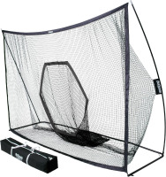 GoSports Golf Practice Hitting Net - Choose Between Huge 10 x 7 ft Net - Personal Driving Range for Indoor or Outdoor Use - Designed by Golfers for Golfers New In Box $299