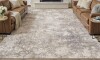 17 Stories 9' x 12' Dagmar Machine Washable Area Rug Abstract Modern Low Pile Indoor Carpet Neutral Non-Slip Backing Floor Mat for Bedroom Dining Room Farmhouse Home Office $399