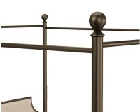 Hillsdale Furniture McArthur King Metal Canopy Kit, Bronze New In Box $299