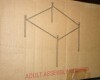 Hillsdale Furniture McArthur King Metal Canopy Kit, Bronze New In Box $299 - 2