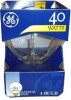 GE 40W 410 Lumens 3 1/8 Inch Warm Look Medium Base Vanity Light Bulb New In Box - 2