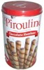 DEBEUK PIROULINE CHOCOLATE HAZELNUT ROLLED WAFERS 14 OZ TIN New Best by 6/2027 - 2
