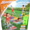 Banzai 2-in-1 Obstacle Course Water Slide, Ages 5-12 New In Box $49 - 2
