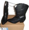 Steve Madden Pair of Ladies Western Boot - Black Leather - New In Box Size 9 $159.99 - 2