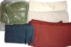 Latitude Run&reg; Outdoor 4'' Non-Slip Patio Chair Cushion Cover With Portable Carry Handle, 17" W x 16" D / NordECO HOME Washed Linen Textured Boho Farmhouse Pillow Cover With Tassels Edge, 18" x 18" / Assorted New Assorted - 3