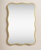 Birch Lane&trade; Dederang Metal Scalloped Wall Mirror, 24 'x 36" New in Box $499