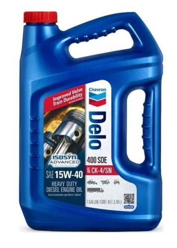 Chevron Delo 400 SDE SAE 15W-40, 1 Gallon / NAPA 15w-40 Heavy Duty Diesel Oil 1 Gallon Assorted