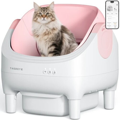 Thereye Open Top Self-Cleaning Cat Litter Box (ER-SC06) New In Box $499