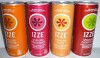 Izze, Cherry Lime Flavored, Sparkling Juice Beverage, 8.4 fl oz / Izze, Clementine Flavored, Sparkling Juice Beverage, 8.4 fl oz / Assorted - 2