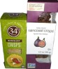 Lesley Stowe Raincoast Crisps Fig & Olive - 5.3 oz / 34 Degrees Rosemary Crisps | Light & Crunchy Thin Crackers for Charcuterie, Cheese Boards & Entertaining, Single Pack (4.5oz) New Assorted Best by 1/2027 - 3