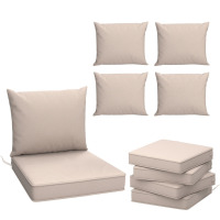 Latitude Run&reg; 4-Piece Outdoor Chair Cushion Set, 24" X 24", Water-Resistant Patio Seat Cushions For Furniture Replacement New In Box $299