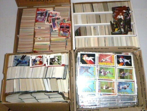 Box of Collectable Sports Cards