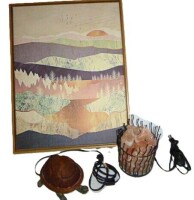 Turtle Night Light / Salt Rock Lamp / Framed Wall Art Assorted