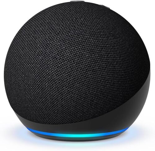 Amazon - Echo (4th Gen) With premium sound, smart home hub, and Alexa - Charcoal New in Box $299
