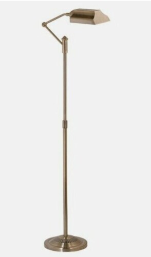 Bell and Howell 7701MO Sunlight Swivel-Arm Floor Lamp ~ Brass Finish New In Box $299