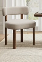 Hokku Designs Upholstered Solid Wood Dining Chair Side Chair $399