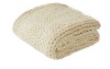 Madison Park 50"x60" Chunky Double Knit Handmade Throw Blanket -Ivory - Cozy Acrylic, All-Season Comfort / EverGrace Soft Chenille Throw Blanket, 60" L x 50" W -Beige New In Box Assorted $99