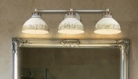 Beachcrest Home&trade; Mercado 3-Light Dimmable Vanity Light New In Box $499