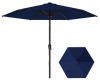 Arlmont & Co. 9 ft. Patio Umbrella Outdoor Market Umbrella with Crank Lift,Sun Shade Cover for Garden, Deck, Poolside New In Box $299