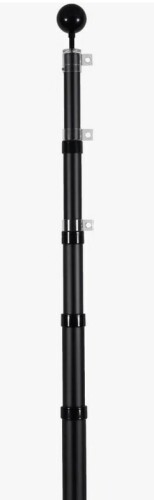 Latitude Run&reg; 25FT Telescopic Flagpole, Heavy Duty Aluminum Flag Pole American $199