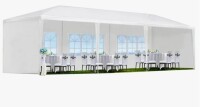 Latitude Run&reg; 10X30' Wedding Party Canopy Tent Outdoor Gazebo With 5 Removable Sidewalls New Open Box $499