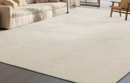 Bedsure 8'X 10' Plush Imitation Faux Wool Area Rug &ndash; Premium Soft Cream Carpet, Pet Friendly Machine Washable, All-Season Cozy Comfort For Living Room, Bedroom & Home Decor $399