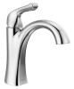 Delta Faucet Arvo&trade; Single Handle Centerset Bathroom Sink Faucet in Chrome New In Box $299