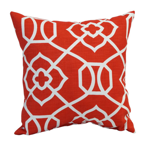 Blazing Needles 16" x 16" Outdoor Cushion Collection Geometric Outdoor Reversible Throw Pillow New In Box $79