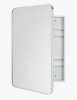 Ebern Designs Garnes Recessed or Surface Mount Framed Medicine Cabinet with Adjustable Shelves New In Box $399
