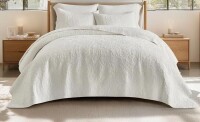 EverGrace Paisley 100% Cotton Quilt Set 3 Pieces Oversized King $299