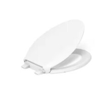 KOHLER Cachet Elongated Toilet Seat in White / Almond Assorted $89