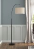 Mercury Row&reg; Astra 74'' Black Arched Floor Lamp New In Box $199