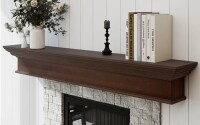 Ebern Designs 72 inch Fireplace Mantel New In Box $299