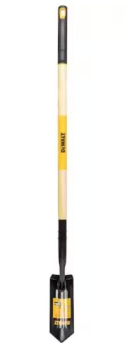 Dewalt 46 in. Wood Handle Carbon Steel Trenching Shovel New Shelf Pull $79